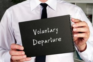 voluntary departure